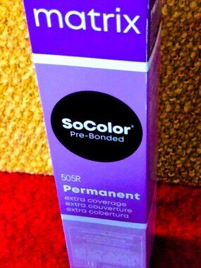 Matrix SoColor 505R Permanent Hair Color | Pre-Bonded, Long-Lasting (3oz)